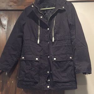 Forever 21 black winter coat size L